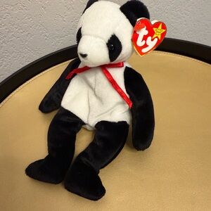 Ty Beanie Baby Fortune the Panda Bear.